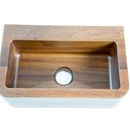 Mahonie houten toilet fontein
