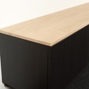 Rustiek eiken Besta blad behandeld met skylt lak, 1800x415x20mm