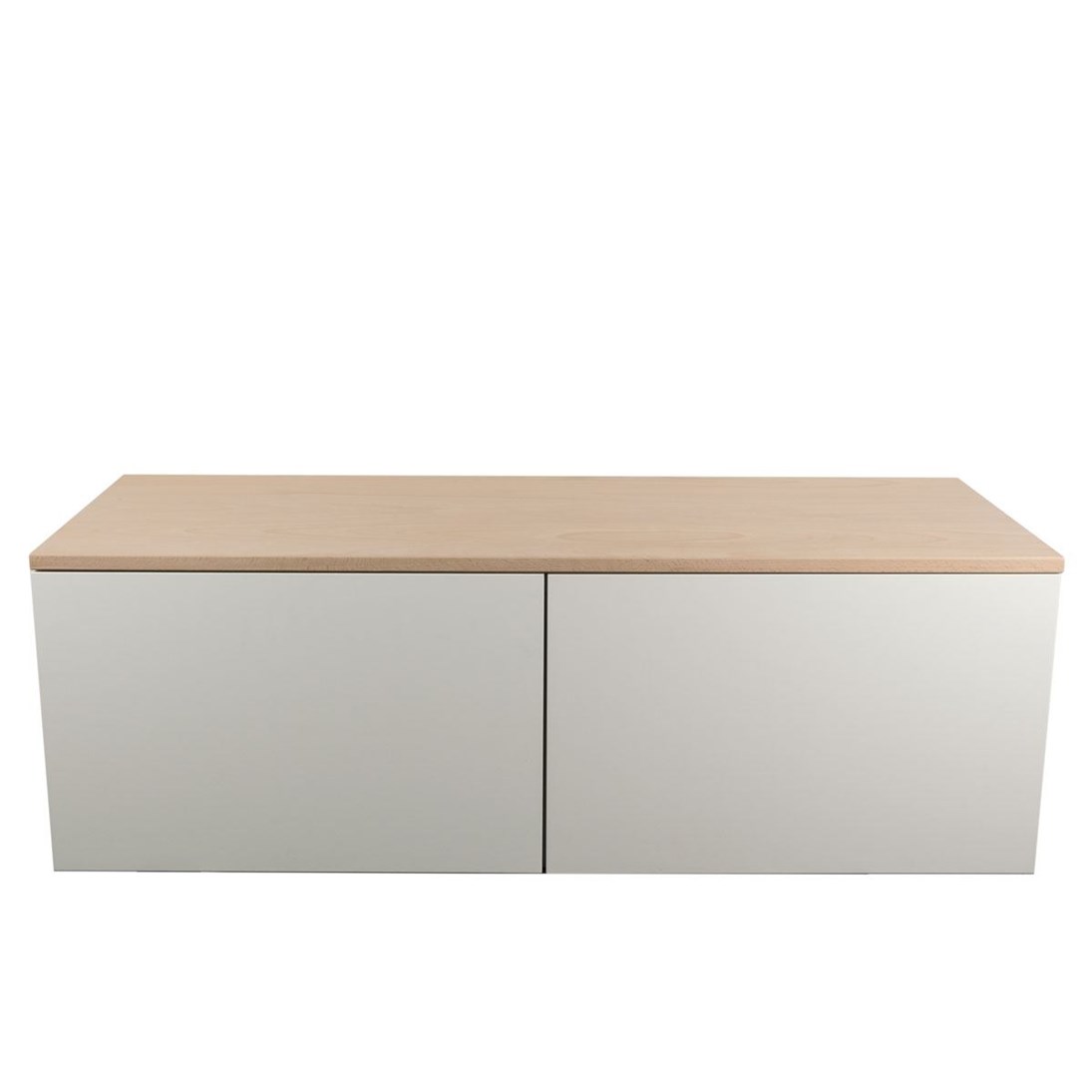 Beuken Besta blad behandeld met skylt lak, 1200x415x20mm